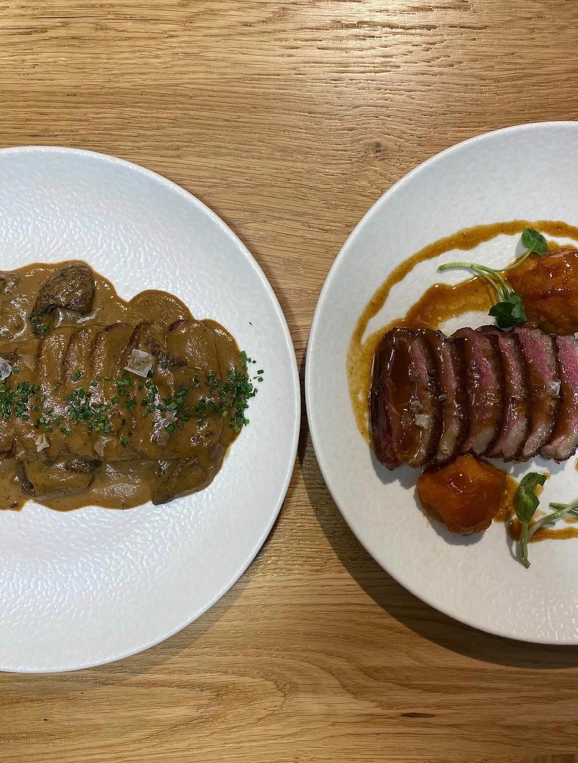 Magret d’ànec amb múrgoles i foie - L'Escabetx